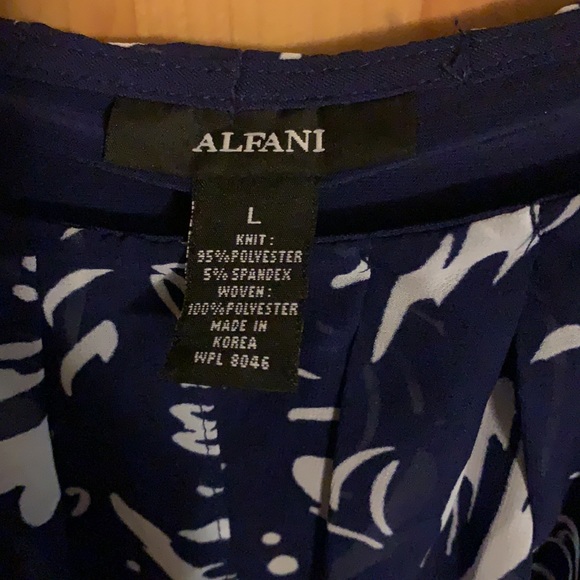 NEW! Alfani Tank Top Blouse - Picture 4 of 9